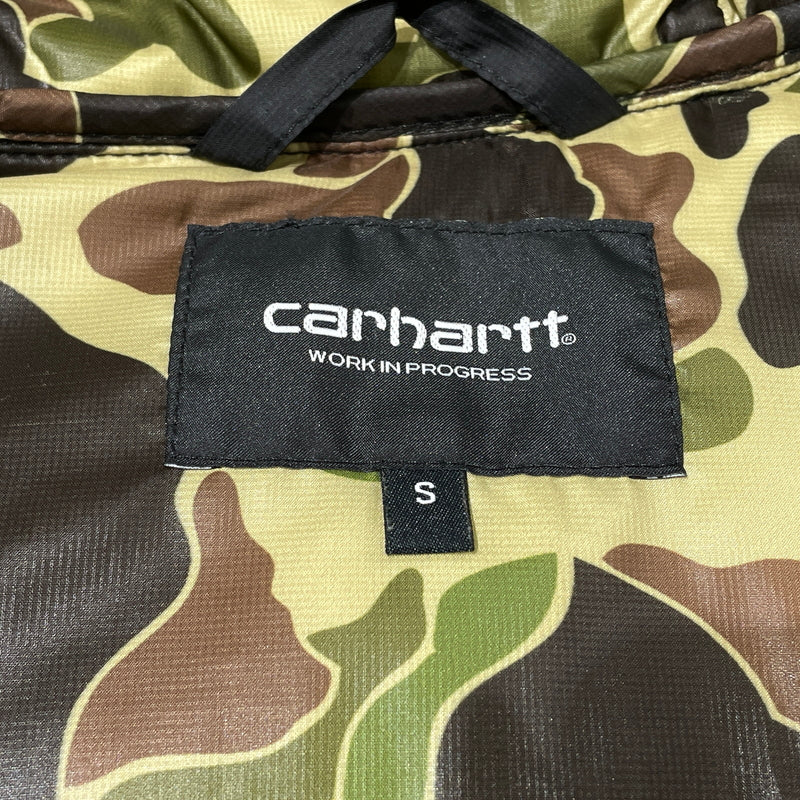 【現状渡し品】【メンズ】 CARHARTT カーハート TORONTO JACKET 1033920 トロント ジャケット 145-261015-sa-29-teih サイズ：S カラー：ブラックカモ 万代Net店