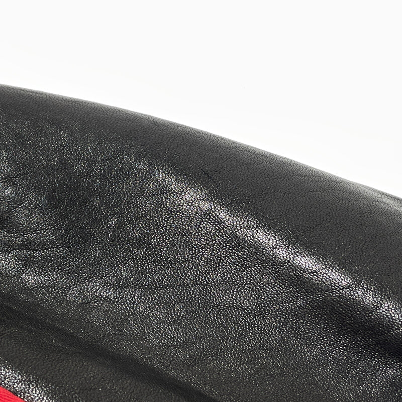 【中古品】【メンズ】 HYSTERIC GLAMOUR ヒステリックグラマー × LEWIS LEATHERS ルイスレザー 15SS SHEEP SKIN LIGHTNING 0251LB01 2015年春夏 シ－プスキン ライトニング アウター 140-261015-sa-27-teih サイズ：M カラー：ブラック 万代Net店