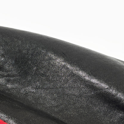 【中古品】【メンズ】 HYSTERIC GLAMOUR ヒステリックグラマー × LEWIS LEATHERS ルイスレザー 15SS SHEEP SKIN LIGHTNING 0251LB01 2015年春夏 シ－プスキン ライトニング アウター 140-261015-sa-27-teih サイズ：M カラー：ブラック 万代Net店
