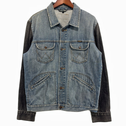 【中古品】【メンズ】 WRANGLER ラングラー 70-80’s VINTAGE 124MJ JACKET 99216 70～80年代 ヴィンテージ 124エムジェー ジャケット アウター 145-261015-sa-32-teih サイズ：L カラー：インディゴブラック 万代Net店
