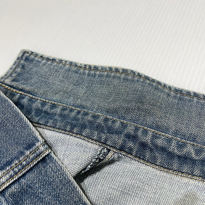 【中古品】【メンズ】 WRANGLER ラングラー 70-80’s VINTAGE 124MJ JACKET 99216 70～80年代 ヴィンテージ 124エムジェー ジャケット アウター 145-261015-sa-32-teih サイズ：L カラー：インディゴブラック 万代Net店