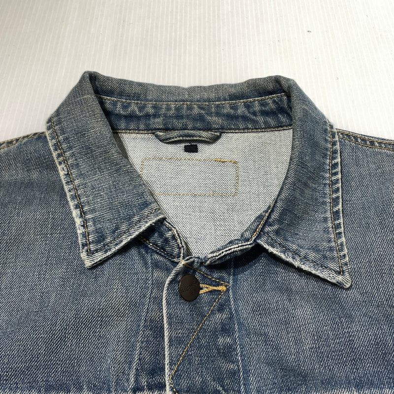 【中古品】【メンズ】 WRANGLER ラングラー 70-80’s VINTAGE 124MJ JACKET 99216 70～80年代 ヴィンテージ 124エムジェー ジャケット アウター 145-261015-sa-32-teih サイズ：L カラー：インディゴブラック 万代Net店