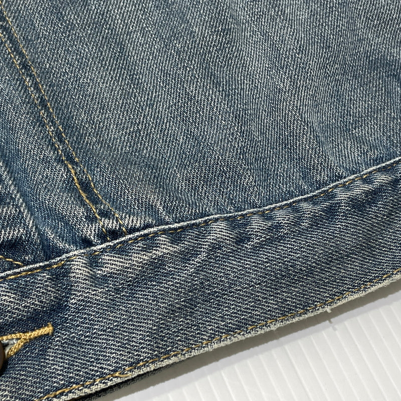 【中古品】【メンズ】 WRANGLER ラングラー 70-80’s VINTAGE 124MJ JACKET 99216 70～80年代 ヴィンテージ 124エムジェー ジャケット アウター 145-261015-sa-32-teih サイズ：L カラー：インディゴブラック 万代Net店