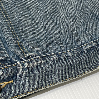 【中古品】【メンズ】 WRANGLER ラングラー 70-80’s VINTAGE 124MJ JACKET 99216 70～80年代 ヴィンテージ 124エムジェー ジャケット アウター 145-261015-sa-32-teih サイズ：L カラー：インディゴブラック 万代Net店