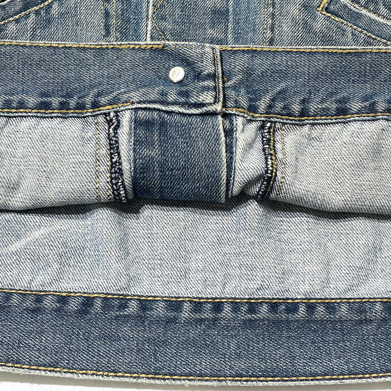 【中古品】【メンズ】 WRANGLER ラングラー 70-80’s VINTAGE 124MJ JACKET 99216 70～80年代 ヴィンテージ 124エムジェー ジャケット アウター 145-261015-sa-32-teih サイズ：L カラー：インディゴブラック 万代Net店