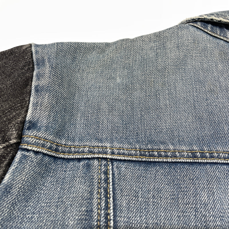 【中古品】【メンズ】 WRANGLER ラングラー 70-80’s VINTAGE 124MJ JACKET 99216 70～80年代 ヴィンテージ 124エムジェー ジャケット アウター 145-261015-sa-32-teih サイズ：L カラー：インディゴブラック 万代Net店
