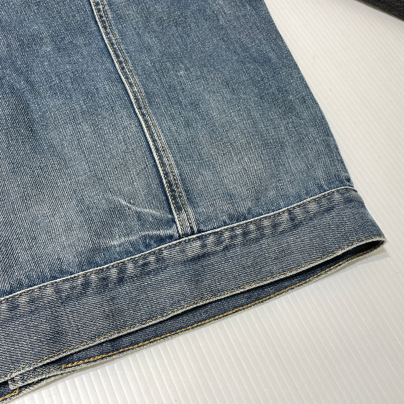 【中古品】【メンズ】 WRANGLER ラングラー 70-80’s VINTAGE 124MJ JACKET 99216 70～80年代 ヴィンテージ 124エムジェー ジャケット アウター 145-261015-sa-32-teih サイズ：L カラー：インディゴブラック 万代Net店