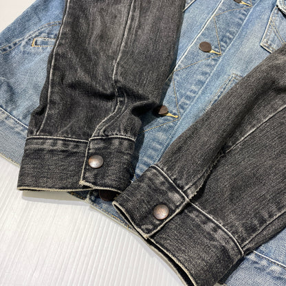 【中古品】【メンズ】 WRANGLER ラングラー 70-80’s VINTAGE 124MJ JACKET 99216 70～80年代 ヴィンテージ 124エムジェー ジャケット アウター 145-261015-sa-32-teih サイズ：L カラー：インディゴブラック 万代Net店
