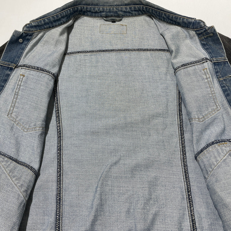 【中古品】【メンズ】 WRANGLER ラングラー 70-80’s VINTAGE 124MJ JACKET 99216 70～80年代 ヴィンテージ 124エムジェー ジャケット アウター 145-261015-sa-32-teih サイズ：L カラー：インディゴブラック 万代Net店
