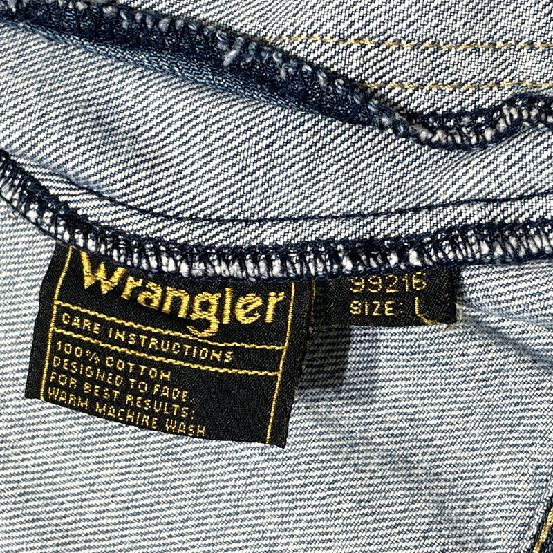 【中古品】【メンズ】 WRANGLER ラングラー 70-80’s VINTAGE 124MJ JACKET 99216 70～80年代 ヴィンテージ 124エムジェー ジャケット アウター 145-261015-sa-32-teih サイズ：L カラー：インディゴブラック 万代Net店