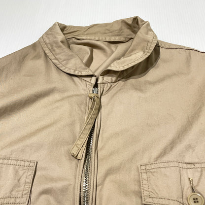 【現状渡し品】【メンズ】 ANATOMICA アナトミカ USN SUMMER FLIGHT JACKET 530-541-17 ユーエスネイビー フライト ジャケット アウター 140-261015-sa-33-teih サイズ：不明 カラー：ベージュ 万代Net店