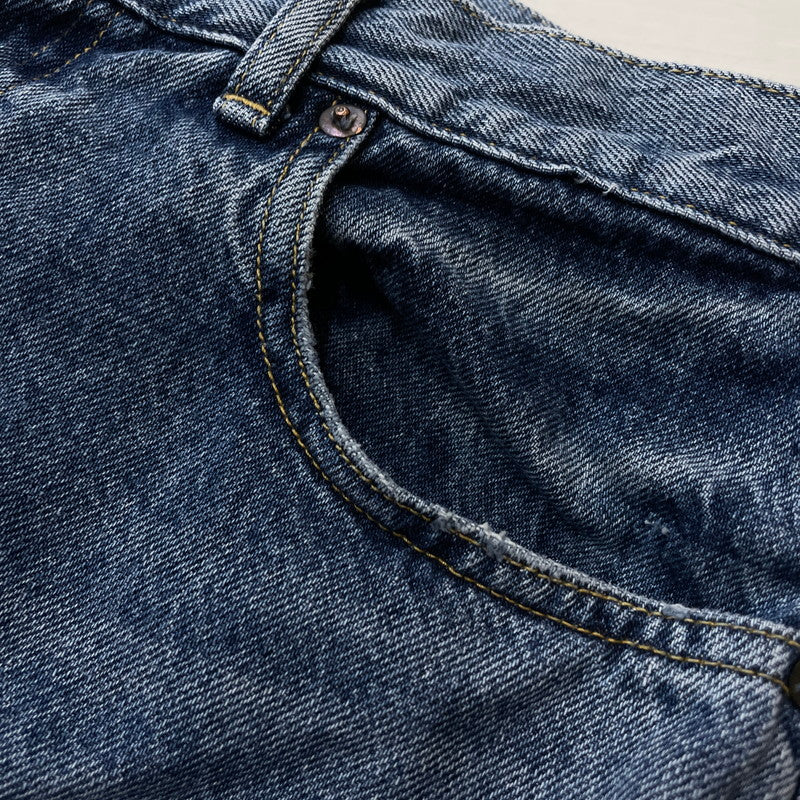 【中古品】【メンズ】 RED CARD TOKYO レッドカード × ONLY ARK オンリーアーク 別注コラボ WIDE BUGGY DENIM PANTS 70M941R ワイド バギー デニムパンツ ボトムス 151-261016-yo-08-teih サイズ：M カラー：インディゴ 万代Net店