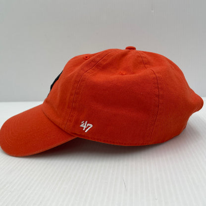 【中古品】【メンズ】 47 フォーティーセブン × MARTY SUPREME マーティ シュプリーム 47 CLEAN UP CAP ファーティセブン クリーン ナップ キャップ 帽子 185-261015-sa-39-teih サイズ：FREE カラー：オレンジ 万代Net店