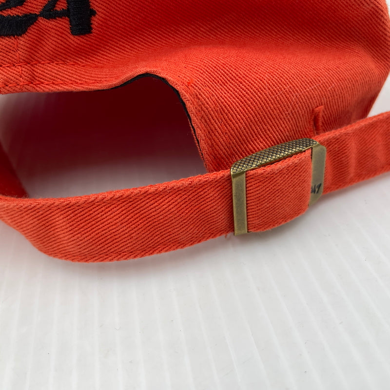 【中古品】【メンズ】 47 フォーティーセブン × MARTY SUPREME マーティ シュプリーム 47 CLEAN UP CAP ファーティセブン クリーン ナップ キャップ 帽子 185-261015-sa-39-teih サイズ：FREE カラー：オレンジ 万代Net店