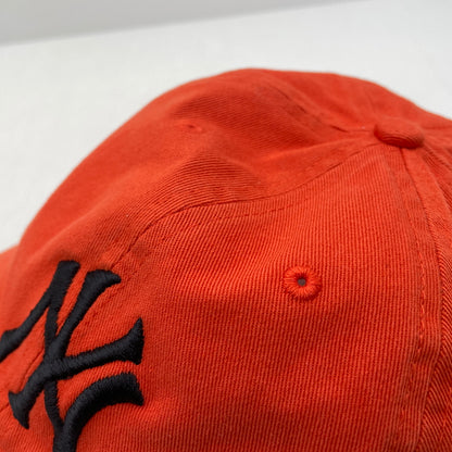 【中古品】【メンズ】 47 フォーティーセブン × MARTY SUPREME マーティ シュプリーム 47 CLEAN UP CAP ファーティセブン クリーン ナップ キャップ 帽子 185-261015-sa-39-teih サイズ：FREE カラー：オレンジ 万代Net店