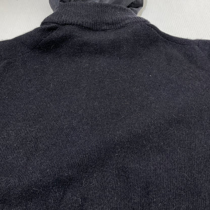 【中古品】【メンズ】 C.P.COMPANY シーピーカンパニー ZIP UP KNIT NYLON HOODIE 49185VG6 ジップ アップ ニット ナイロン フーディ 長袖 トップス 141-261015-sa-31-teih サイズ：54 カラー：ブラック 万代Net店