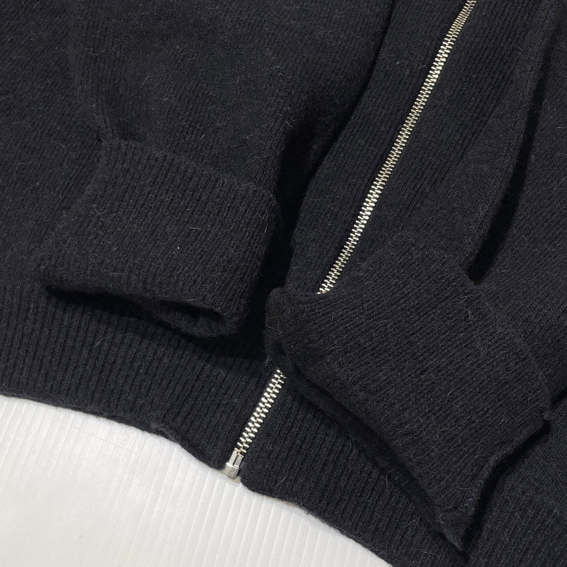 【中古品】【メンズ】 C.P.COMPANY シーピーカンパニー ZIP UP KNIT NYLON HOODIE 49185VG6 ジップ アップ ニット ナイロン フーディ 長袖 トップス 141-261015-sa-31-teih サイズ：54 カラー：ブラック 万代Net店