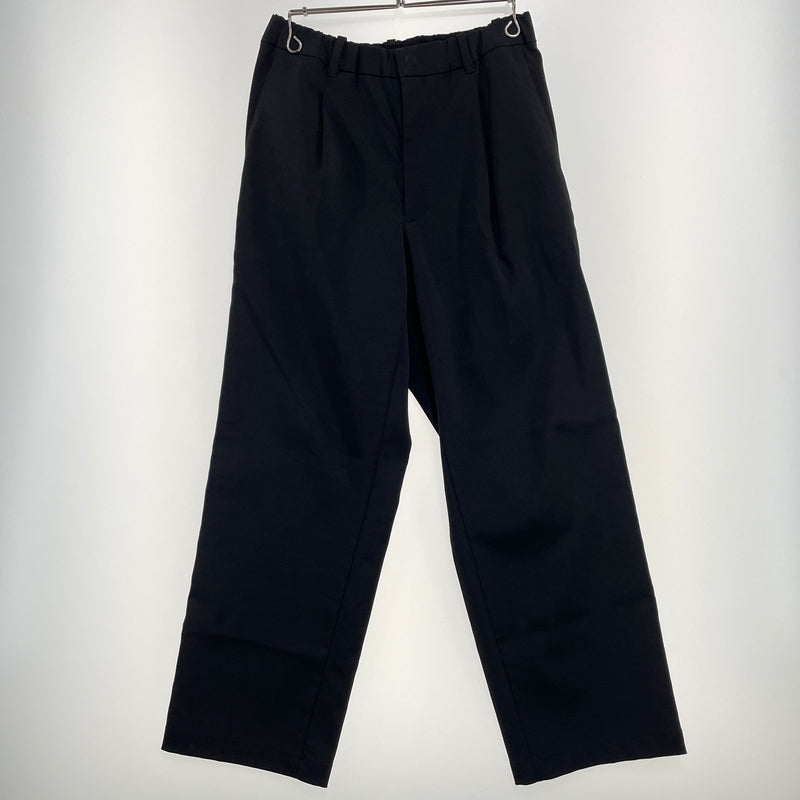 【中古品】【メンズ】 GOLD WIN ゴールド ウイン ONE TUCK STRAIGHT PANTS GL74358 ワン タック ストレート パンツ ボトムス 155-261015-sa-35-teih サイズ：1 カラー：ブラック 万代Net店