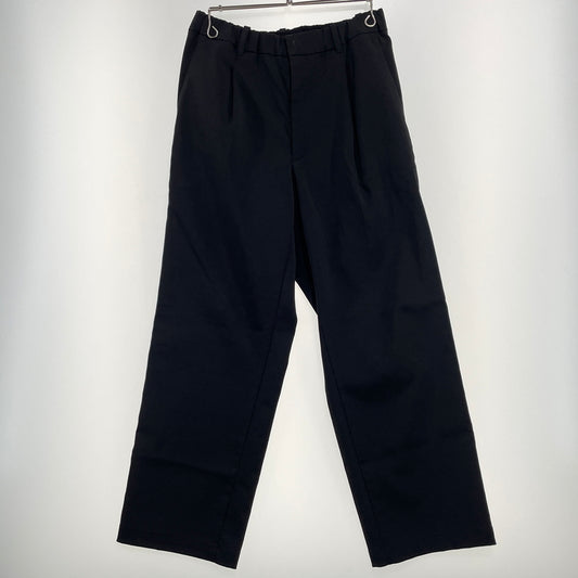 【中古品】【メンズ】 GOLD WIN ゴールド ウイン ONE TUCK STRAIGHT PANTS GL74358 ワン タック ストレート パンツ ボトムス 155-261015-sa-35-teih サイズ：1 カラー：ブラック 万代Net店