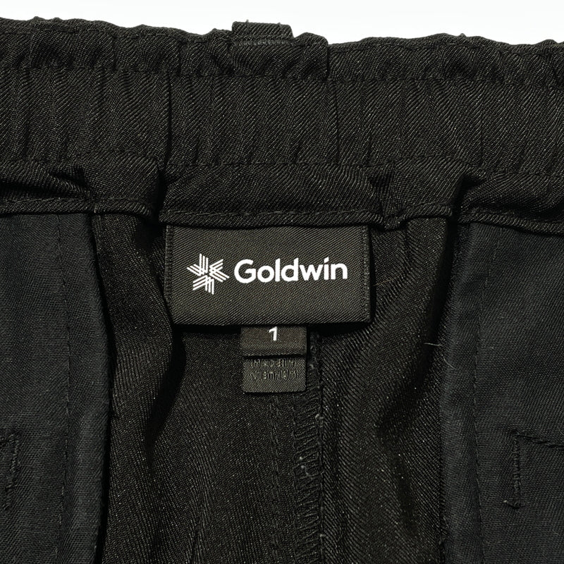 【中古品】【メンズ】 GOLD WIN ゴールド ウイン ONE TUCK STRAIGHT PANTS GL74358 ワン タック ストレート パンツ ボトムス 155-261015-sa-35-teih サイズ：1 カラー：ブラック 万代Net店