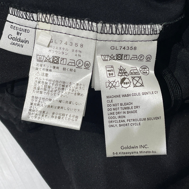 【中古品】【メンズ】 GOLD WIN ゴールド ウイン ONE TUCK STRAIGHT PANTS GL74358 ワン タック ストレート パンツ ボトムス 155-261015-sa-35-teih サイズ：1 カラー：ブラック 万代Net店