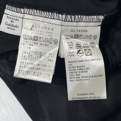 【中古品】【メンズ】 GOLD WIN ゴールド ウイン ONE TUCK STRAIGHT PANTS GL74358 ワン タック ストレート パンツ ボトムス 155-261015-sa-35-teih サイズ：1 カラー：ブラック 万代Net店