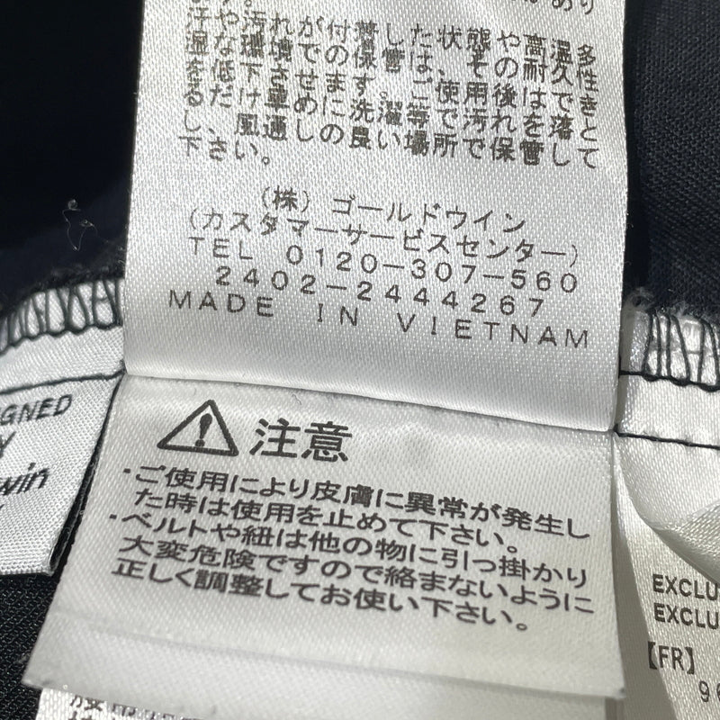 【中古品】【メンズ】 GOLD WIN ゴールド ウイン ONE TUCK STRAIGHT PANTS GL74358 ワン タック ストレート パンツ ボトムス 155-261015-sa-35-teih サイズ：1 カラー：ブラック 万代Net店