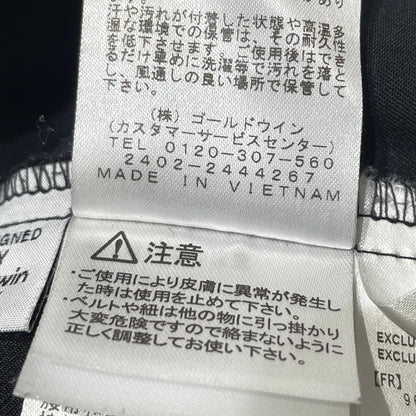 【中古品】【メンズ】 GOLD WIN ゴールド ウイン ONE TUCK STRAIGHT PANTS GL74358 ワン タック ストレート パンツ ボトムス 155-261015-sa-35-teih サイズ：1 カラー：ブラック 万代Net店