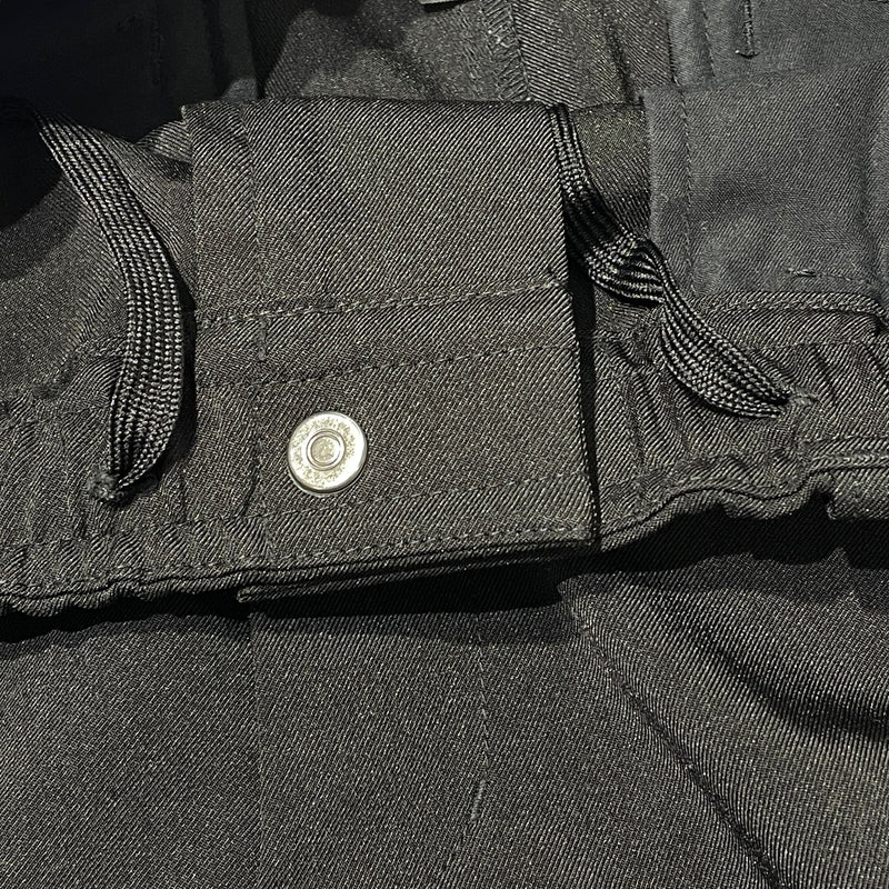 【中古品】【メンズ】 GOLD WIN ゴールド ウイン ONE TUCK STRAIGHT PANTS GL74358 ワン タック ストレート パンツ ボトムス 155-261015-sa-35-teih サイズ：1 カラー：ブラック 万代Net店