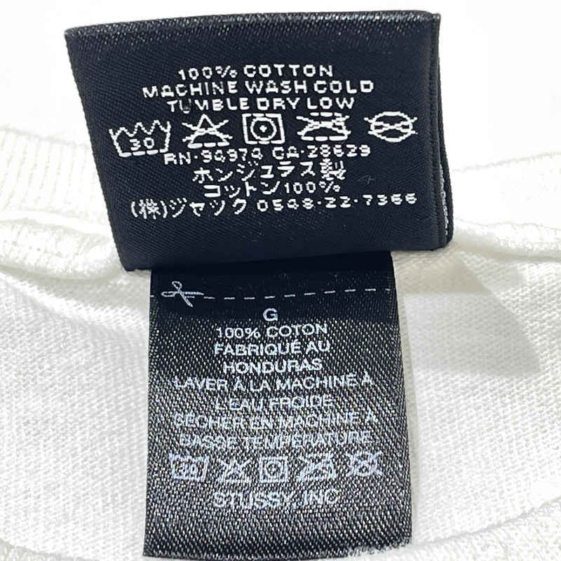 【中古品】【メンズ】 STUSSY ステューシー SANTA ANA CHAPTER T-SHIRT サンタアナ チャプター Tシャツ 半袖 トップス 142-261015-sa-38-teih サイズ：L カラー：ホワイト 万代Net店