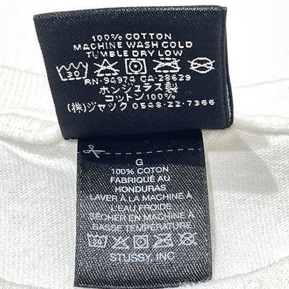 【中古品】【メンズ】 STUSSY ステューシー SANTA ANA CHAPTER T-SHIRT サンタアナ チャプター Tシャツ 半袖 トップス 142-261015-sa-38-teih サイズ：L カラー：ホワイト 万代Net店