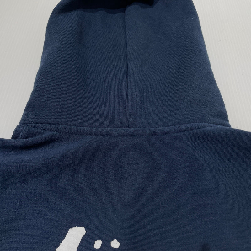【中古品】【メンズ】 STUSSY ステューシー LOSANGELES CHAPTER PULL OVER HOODIE Z4000SAS ロサンゼルス チャプター プルオーバー フーディ 長袖 トップス パーカー 142-261015-sa-37-teih サイズ：L カラー：ネイビー 万代Net店