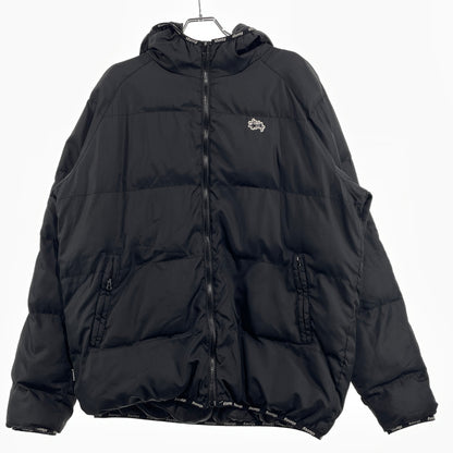 【中古品】【メンズ】 STUSSY ステューシー DOWN JACKET ダウン ジャケット アウター 142-261015-sa-28-teih サイズ：M カラー：ブラック 万代Net店
