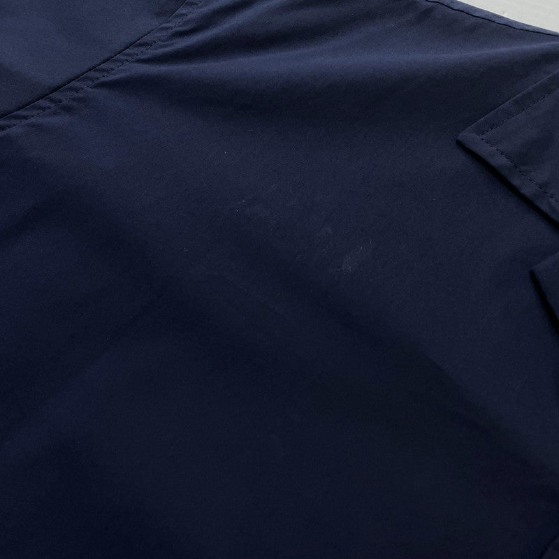 【中古品】【メンズ】 ACY エイシー × WAKE ウェイク 別注コラボ OPEN-COLLAR SS SHIRT ACYWAKE-24SS-001 オープンカラー ショートスリーブ シャツ 半袖 トップス 140-261016-yo-01-teih サイズ：02 カラー：ネイビー 万代Net店