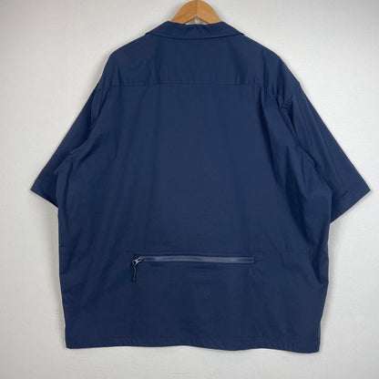 【中古品】【メンズ】 ACY エイシー × WAKE ウェイク 別注コラボ OPEN-COLLAR SS SHIRT ACYWAKE-24SS-001 オープンカラー ショートスリーブ シャツ 半袖 トップス 140-261016-yo-01-teih サイズ：02 カラー：ネイビー 万代Net店