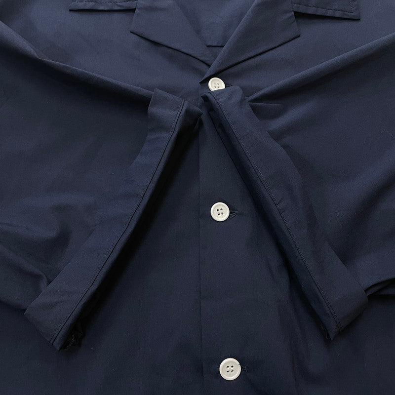 【中古品】【メンズ】 ACY エイシー × WAKE ウェイク 別注コラボ OPEN-COLLAR SS SHIRT ACYWAKE-24SS-001 オープンカラー ショートスリーブ シャツ 半袖 トップス 140-261016-yo-01-teih サイズ：02 カラー：ネイビー 万代Net店