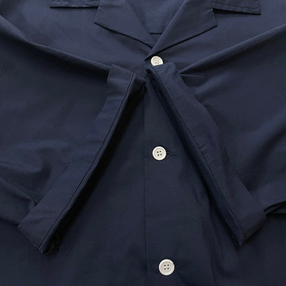 【中古品】【メンズ】 ACY エイシー × WAKE ウェイク 別注コラボ OPEN-COLLAR SS SHIRT ACYWAKE-24SS-001 オープンカラー ショートスリーブ シャツ 半袖 トップス 140-261016-yo-01-teih サイズ：02 カラー：ネイビー 万代Net店