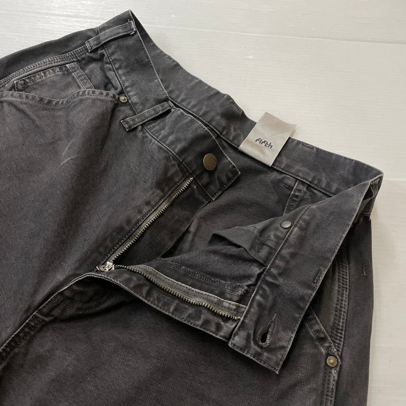 【中古品】【メンズ】 FIFTH GENERAL STORE フィフスジェネラルストア DISTRESSED DOUBLE KNEE PANTS 100-FGS-251002 ディストレスト ダブルニー パンツ ボトムス 156-261016-yo-10-teih サイズ：S カラー：グレー 万代Net店