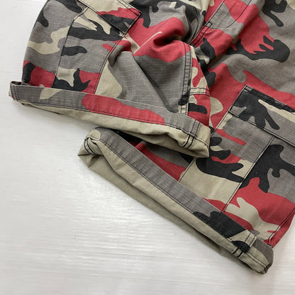 【中古品】【メンズ】 Supreme シュプリーム 26SS CARGO SHORT RED CAMO カーゴ ショーツ レッドカモ ボトムス ショートパンツ ハーフパンツ 149-261016-yo-07-teih サイズ：30 カラー：カモ柄 万代Net店