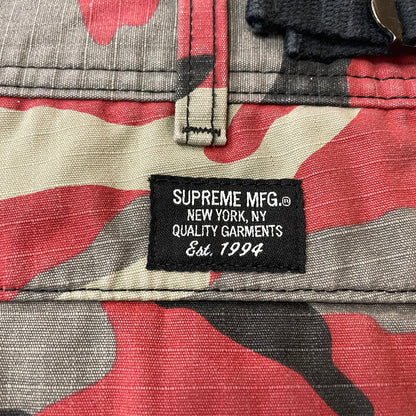 【中古品】【メンズ】 Supreme シュプリーム 26SS CARGO SHORT RED CAMO カーゴ ショーツ レッドカモ ボトムス ショートパンツ ハーフパンツ 149-261016-yo-07-teih サイズ：30 カラー：カモ柄 万代Net店
