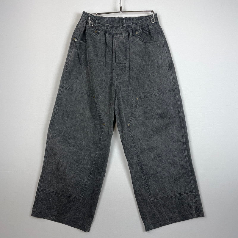 【中古品】【メンズ】 COMFORTABLE REASON コンフォータブル リーズン DOUBLE KNEE PIGMENT PANTS ダブルニー ピグメント パンツ ボトムス 151-261016-yo-09-teih サイズ：F カラー：グレー 万代Net店