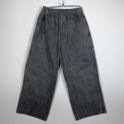 【中古品】【メンズ】 COMFORTABLE REASON コンフォータブル リーズン DOUBLE KNEE PIGMENT PANTS ダブルニー ピグメント パンツ ボトムス 151-261016-yo-09-teih サイズ：F カラー：グレー 万代Net店