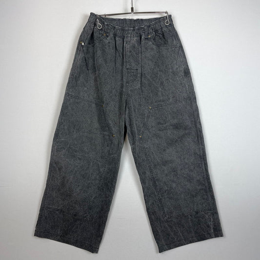 【中古品】【メンズ】 COMFORTABLE REASON コンフォータブル リーズン DOUBLE KNEE PIGMENT PANTS ダブルニー ピグメント パンツ ボトムス 151-261016-yo-09-teih サイズ：F カラー：グレー 万代Net店