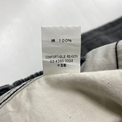 【中古品】【メンズ】 COMFORTABLE REASON コンフォータブル リーズン DOUBLE KNEE PIGMENT PANTS ダブルニー ピグメント パンツ ボトムス 151-261016-yo-09-teih サイズ：F カラー：グレー 万代Net店