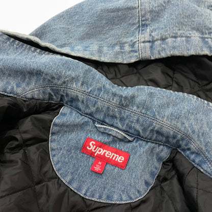 【中古品】【メンズ】 Supreme シュプリーム 25AW HOODED UTILITY JACKET "DENIM" フーデッド ユーティリティ ジャケット デニム アウター 149-261016-yo-06-fuzh サイズ：M カラー：インディゴ 万代Net店