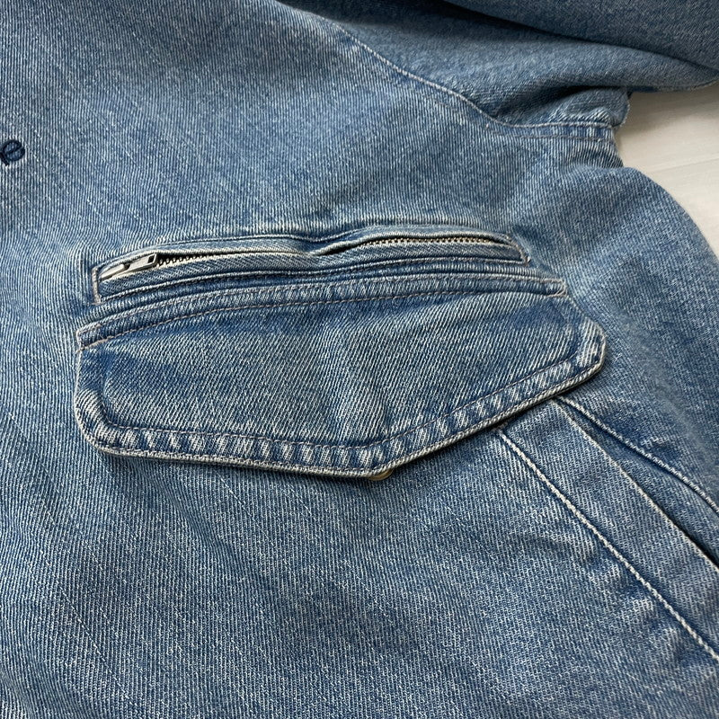 【中古品】【メンズ】 Supreme シュプリーム 25AW HOODED UTILITY JACKET "DENIM" フーデッド ユーティリティ ジャケット デニム アウター 149-261016-yo-06-fuzh サイズ：M カラー：インディゴ 万代Net店