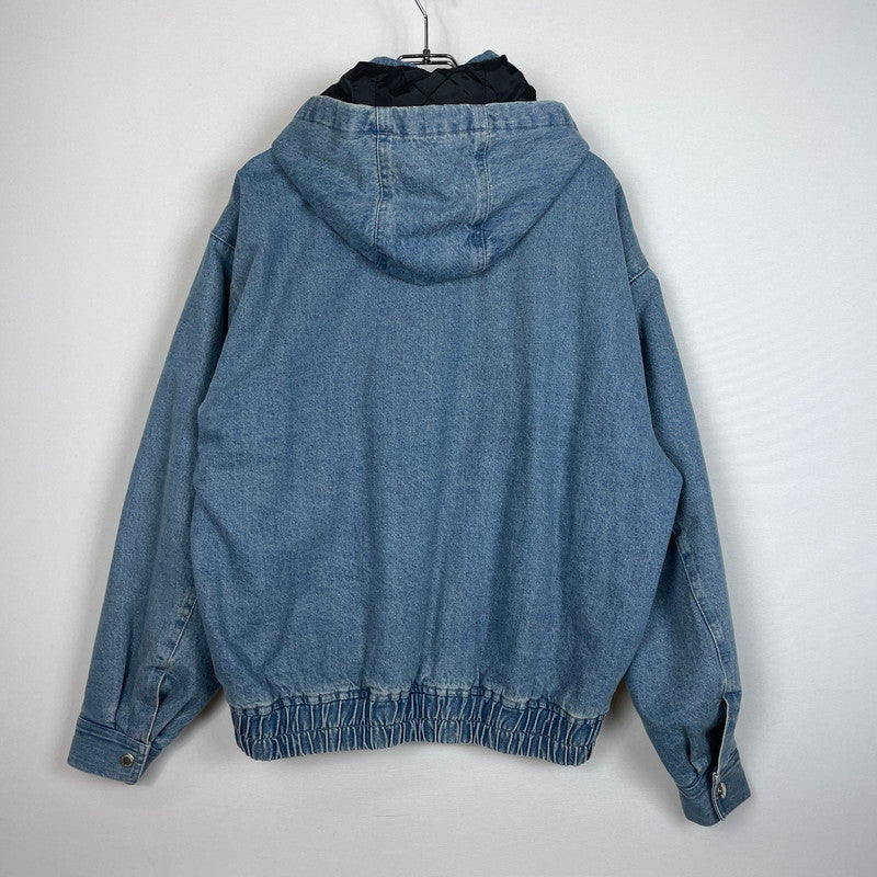 【中古品】【メンズ】 Supreme シュプリーム 25AW HOODED UTILITY JACKET "DENIM" フーデッド ユーティリティ ジャケット デニム アウター 149-261016-yo-06-fuzh サイズ：M カラー：インディゴ 万代Net店