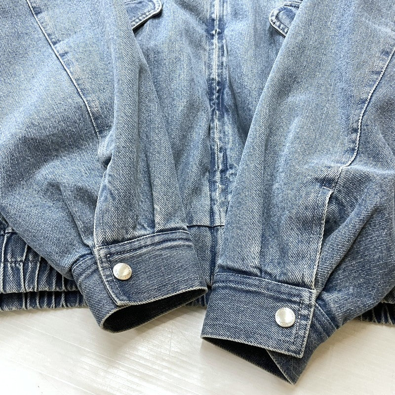 【中古品】【メンズ】 Supreme シュプリーム 25AW HOODED UTILITY JACKET "DENIM" フーデッド ユーティリティ ジャケット デニム アウター 149-261016-yo-06-fuzh サイズ：M カラー：インディゴ 万代Net店
