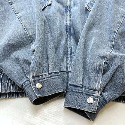 【中古品】【メンズ】 Supreme シュプリーム 25AW HOODED UTILITY JACKET "DENIM" フーデッド ユーティリティ ジャケット デニム アウター 149-261016-yo-06-fuzh サイズ：M カラー：インディゴ 万代Net店