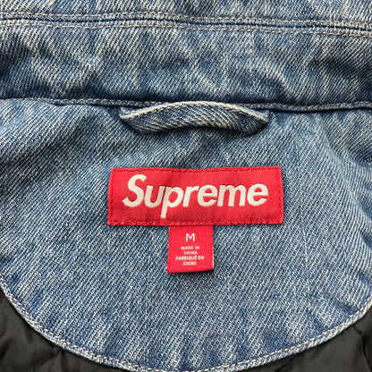【中古品】【メンズ】 Supreme シュプリーム 25AW HOODED UTILITY JACKET "DENIM" フーデッド ユーティリティ ジャケット デニム アウター 149-261016-yo-06-fuzh サイズ：M カラー：インディゴ 万代Net店